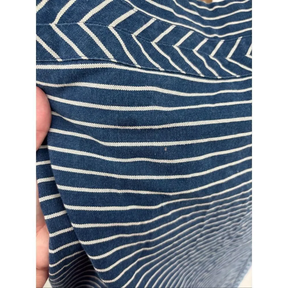 Lauren Ralph Lauren Blue White Stripe Pillowcases Shams Set of 2